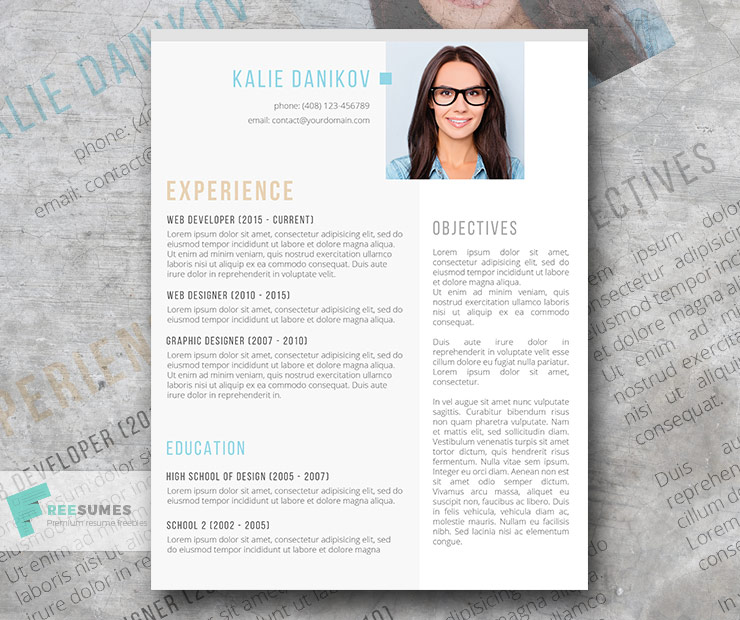 Clean and Compelling Microsoft Word Resume