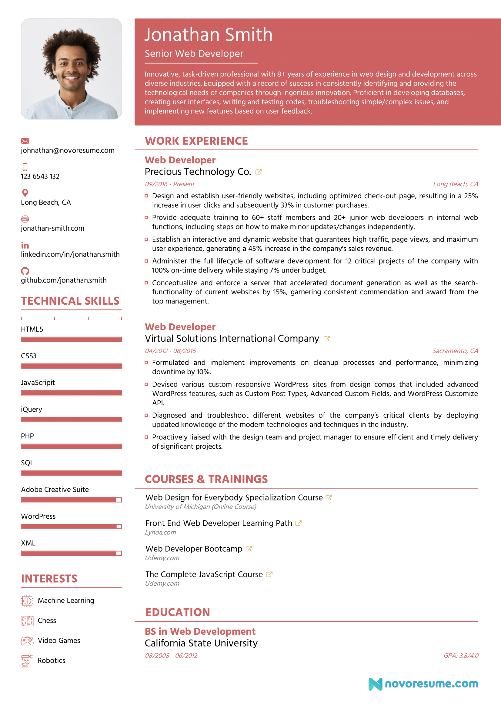 functional high school resume template