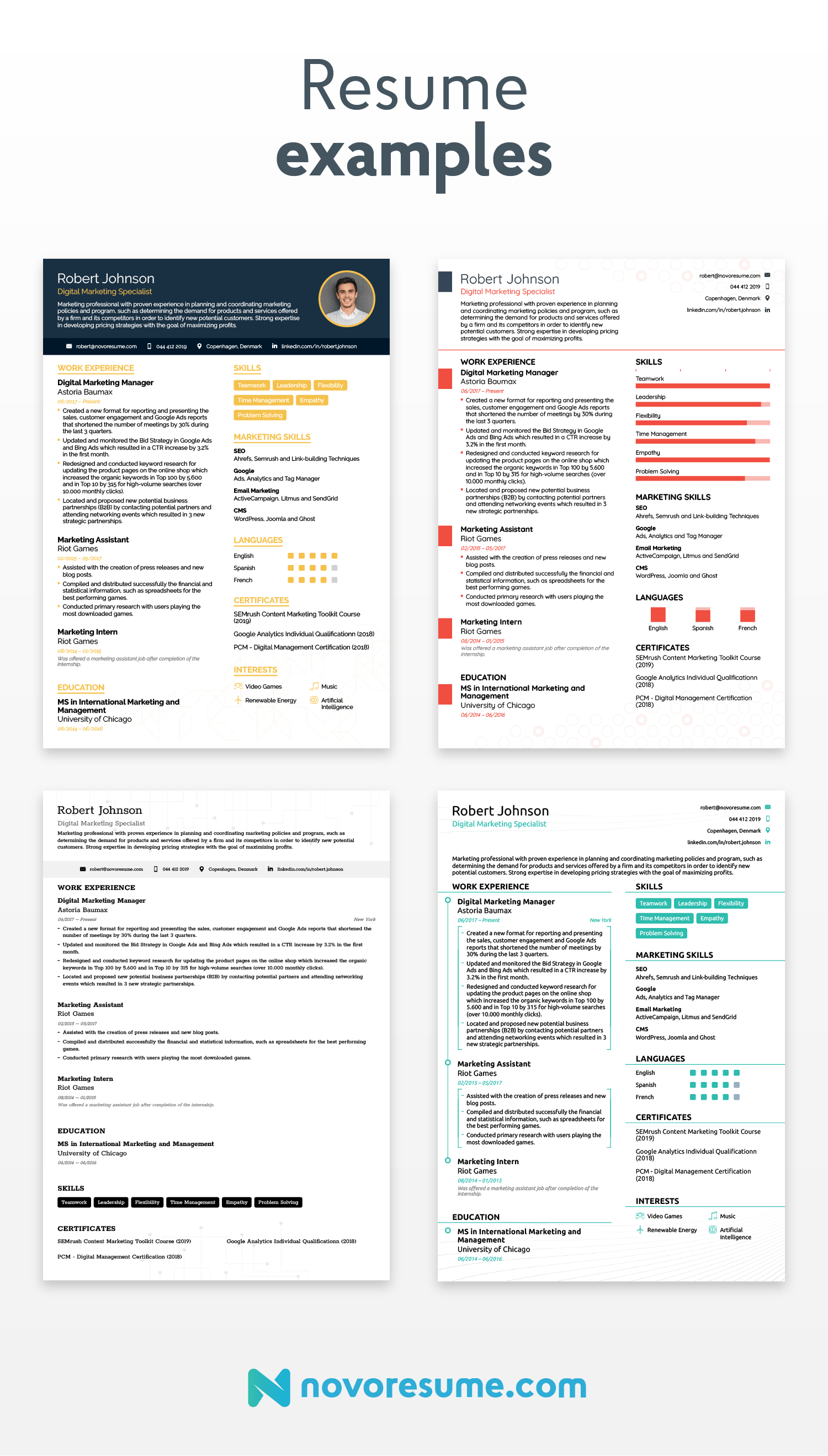 resume examples australia